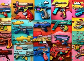 儿童枪的故事视频（儿童枪的图片大全大图制作）