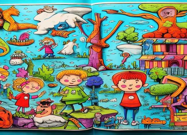 故事儿童画一年级(故事绘画手抄报一年级) 故事儿童画一年级(故事绘画手抄报一年级)