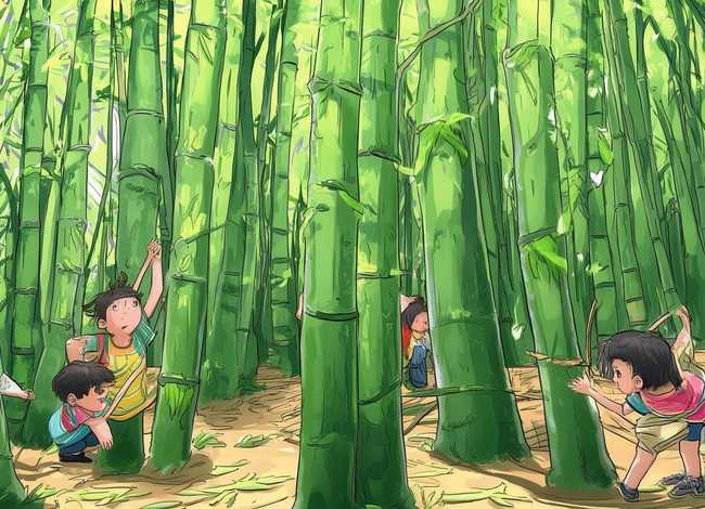 竹子的儿童故事（竹子的故事视频）