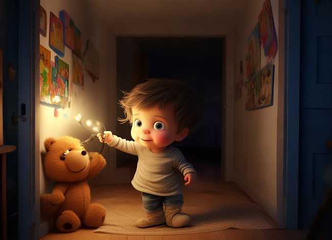 儿童故事我不怕，幼儿故事我不怕黑