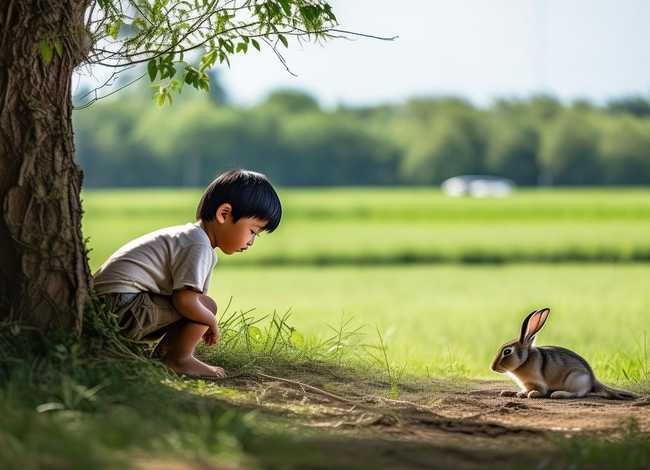 少儿成语故事守株待兔（少儿成语故事守株待兔教案）