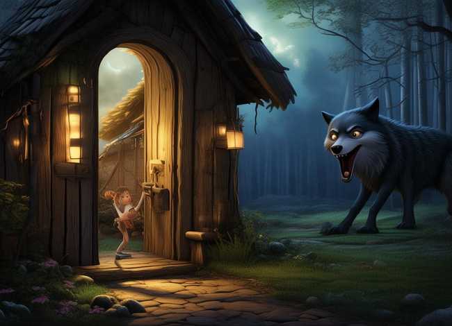 狼敲门的儿童故事(大灰狼敲门儿童故事) 狼敲门的儿童故事(大灰狼敲门儿童故事)