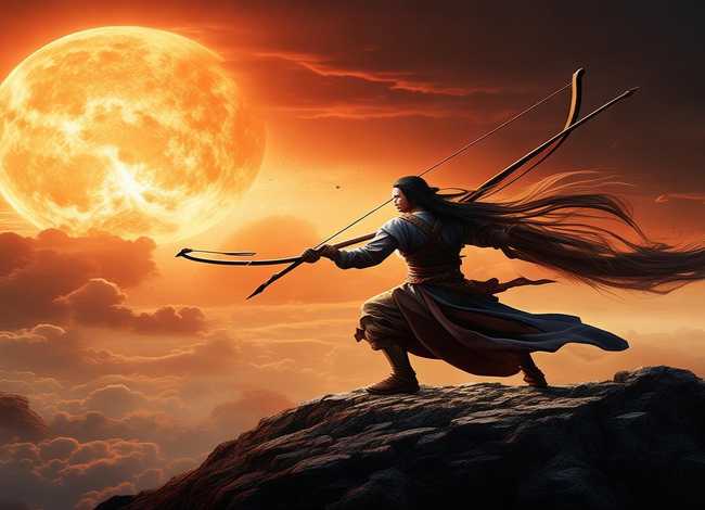 后羿射日的故事小故事视频；后羿射日的故事小故事视频完整版