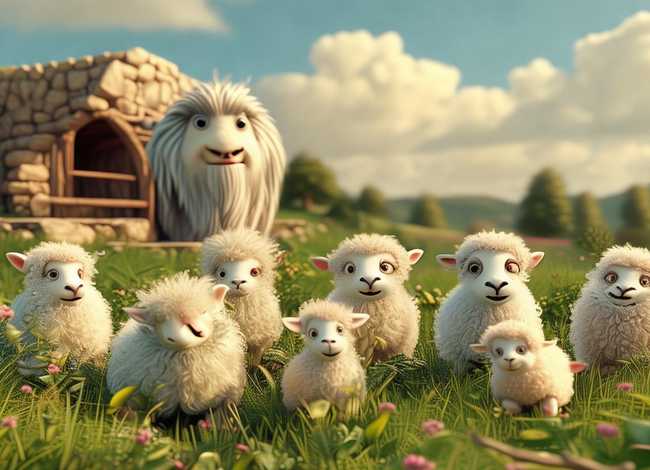 故事七只小羊的故事 故事七只小羊的故事内容 故事七只小羊的故事 故事七只小羊的故事内容