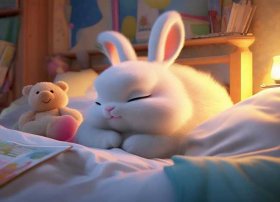 儿童入睡故事小白兔 - 小白兔睡前故事