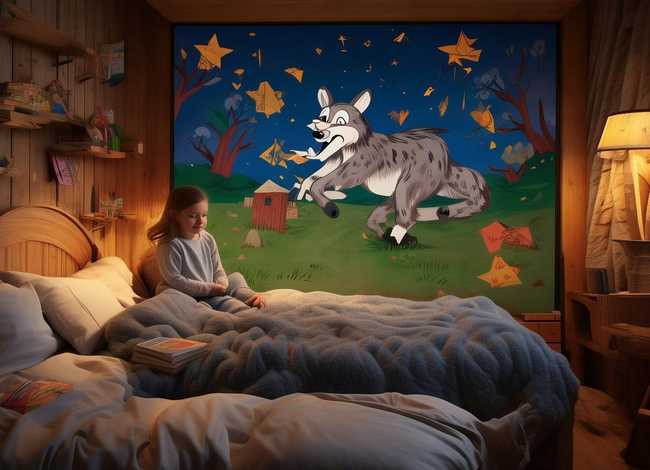 大灰狼睡前故事大全 - 大灰狼睡前故事大全100篇