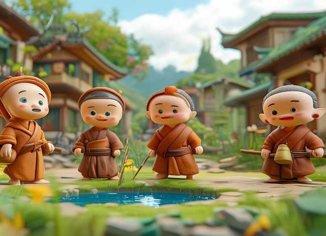 儿童故事三个和尚文字版、幼儿故事三个和尚文字