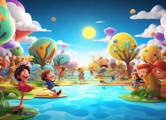 儿童故事视频模板最新超火 儿童故事视频模板
