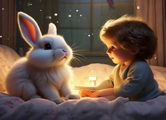 小孩故事睡前故事小兔子、小孩睡前兔子的故事