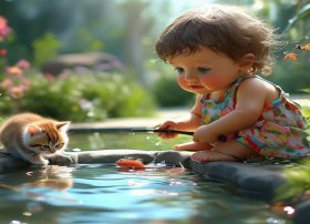 小朋友讲小猫钓鱼的故事 小朋友讲小猫钓鱼的故事视频