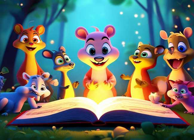 儿童动画片故事绘本，幼儿动画绘本故事