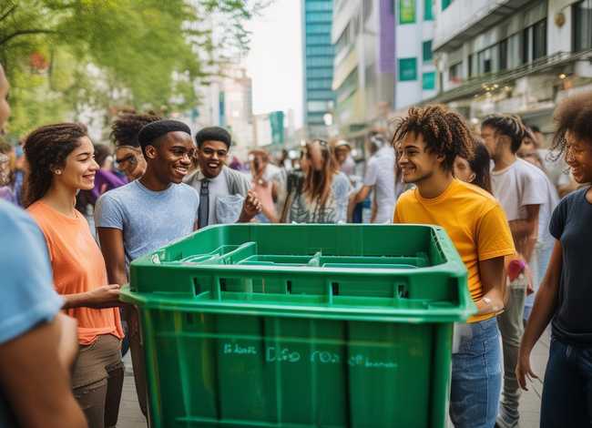 我与垃圾分类的故事绘画 - 我与垃圾分类的故事绘画图片