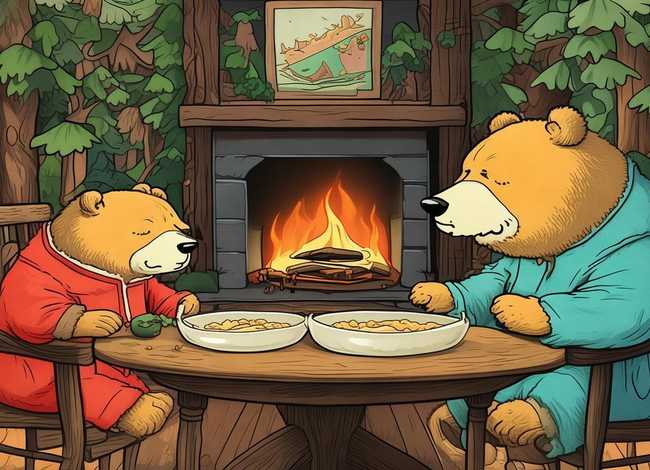 三只熊故事绘本 - 三只熊故事绘本教案