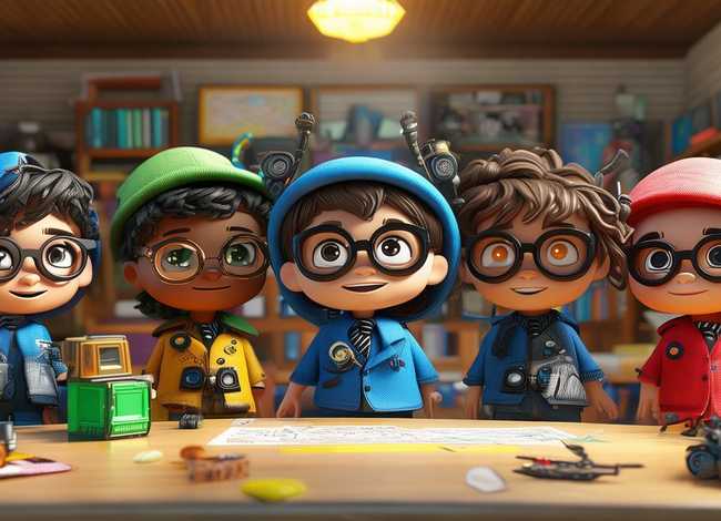 儿童故事迷你特工队；故事大全迷你特工队