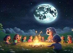 有关月亮的儿童歌曲 有关月亮的儿童歌曲歌词