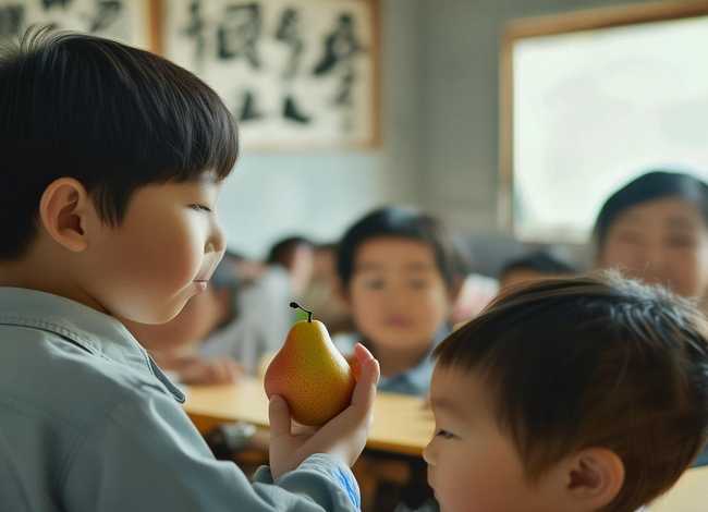 孔融让梨的故事文字版，孔融让梨的故事文字版大班