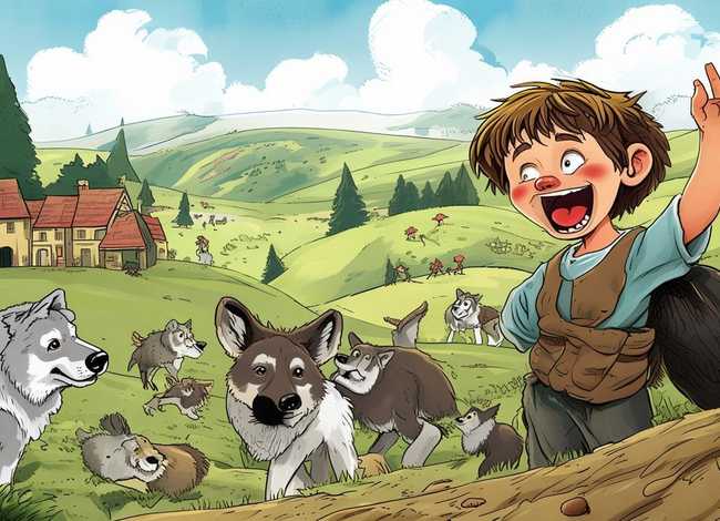 狼来了故事儿童版、少儿故事狼来了完整版 狼来了故事儿童版、少儿故事狼来了完整版