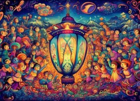 文化故事儿童画 - 文化故事讲述