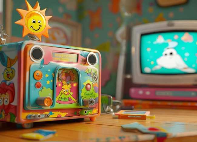 儿童故事磁带机（故事磁带电视片等是幼儿进行语言活动常用的设备和材料）