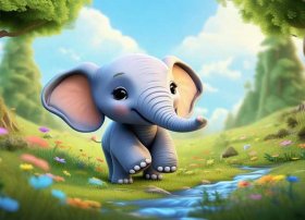 大象的故事儿童版3-6岁、幼儿大象的故事