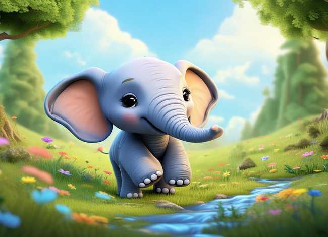 大象的故事儿童版3-6岁、幼儿大象的故事