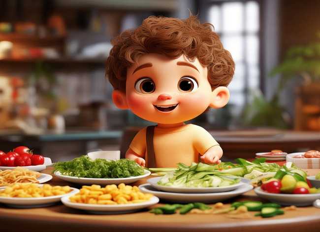 吃饭不挑食儿童故事视频 吃饭不挑食绘本故事视频