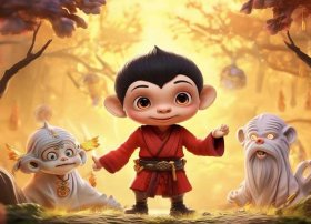 孙悟空三打白骨精故事儿童版 - 孙悟空三打白骨精少儿故事