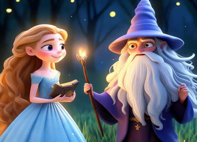 公主与女巫的童话故事，小公主和女巫的故事