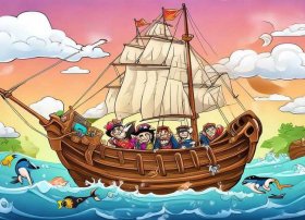海盗的故事儿童故事 海盗的故事文字版