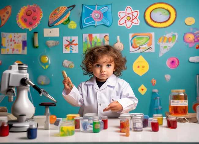 儿童版的故事ppt，科学家的故事儿童版ppt