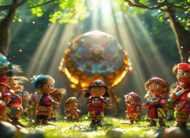 一鼓作气儿童故事，一鼓作气的故事20