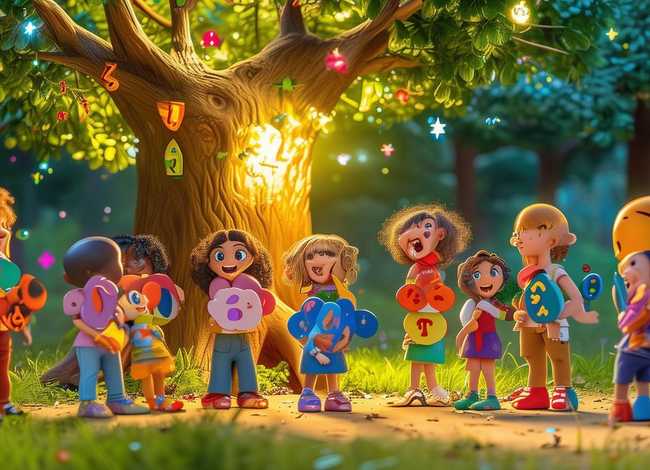 十个数字儿童故事 - 十个数字的故事