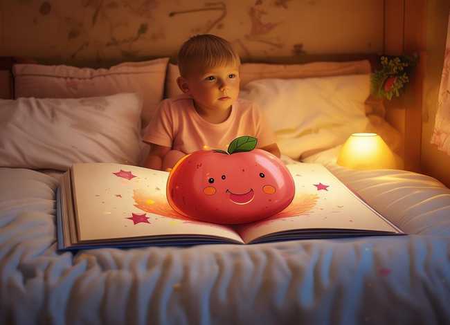 儿童故事桃子的心 - 关于桃子的睡前故事