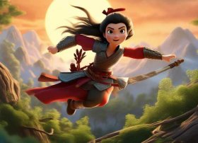 花木兰的故事儿童全集、花木兰故事大全视频