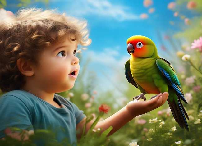 儿童鹦鹉故事9-12岁、鹦鹉幼儿故事