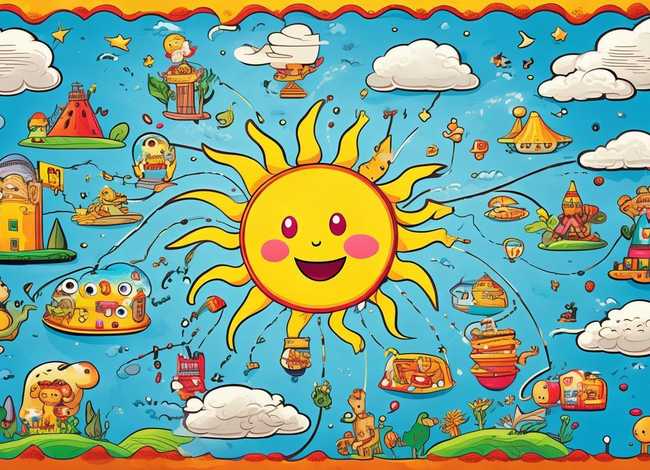 儿童故事思维导图模板 - 幼儿故事的思维导图 儿童故事思维导图模板 - 幼儿故事的思维导图