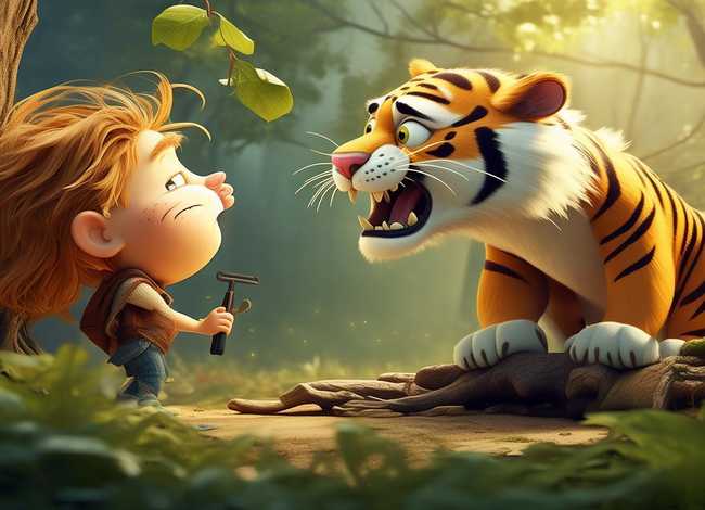 儿童故事虎口拔牙（幼儿故事虎口拔牙视频）