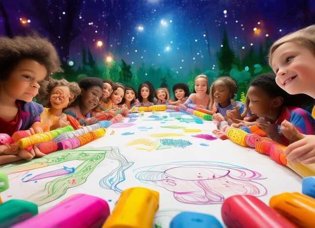 儿童故事绘画一年级（一年级儿童故事绘画作品）