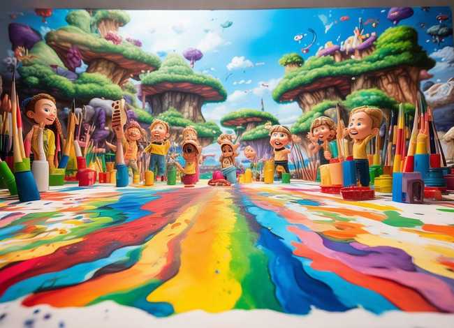 绘画儿童创意画(儿童创意绘画主题) 绘画儿童创意画(儿童创意绘画主题)