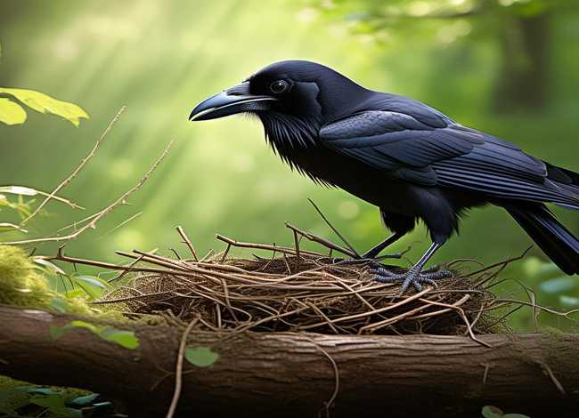 儿童故事乌鸦学搭窝 乌鸦搭窝的故事