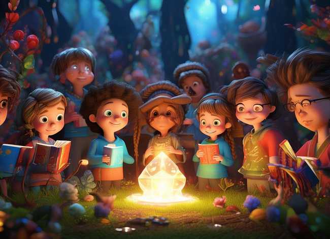 儿童编故事万能模板 - 幼儿编故事