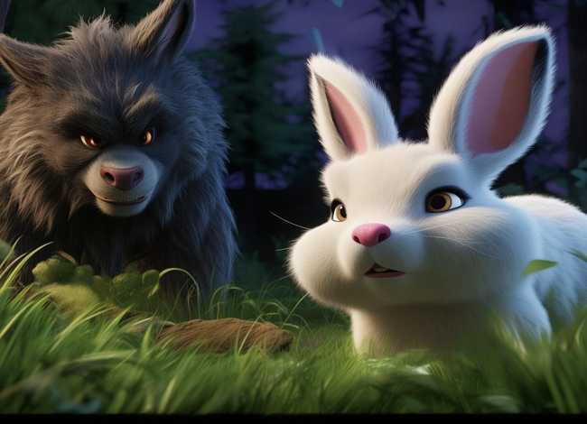 小白兔与大灰狼的故事动画片，小白兔与大灰狼的故事动画片全集