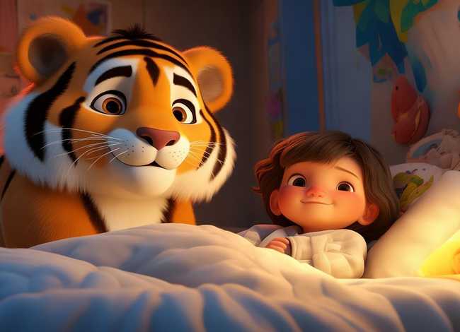 幼儿睡前老虎的故事、幼儿睡前老虎的故事简短
