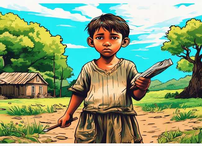 留守儿童自强自立故事 留守儿童需自强手抄报 留守儿童自强自立故事 留守儿童需自强手抄报