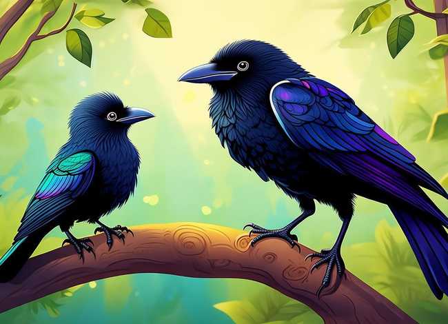 儿童绘本故事带图片 儿童绘本故事带图片小乌鸦爱妈妈