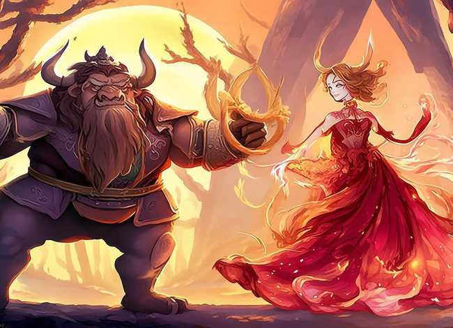 牛魔王和铁扇公主儿童故事 - 牛魔王和铁扇公主的故事在线听