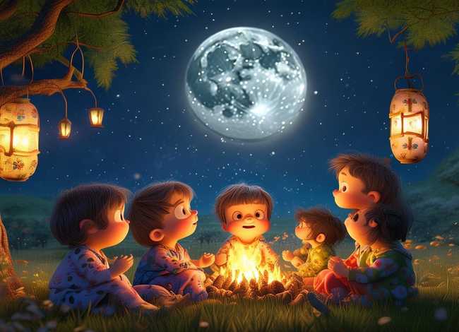 儿歌月亮的故事 关于月亮的儿歌,故事,古诗