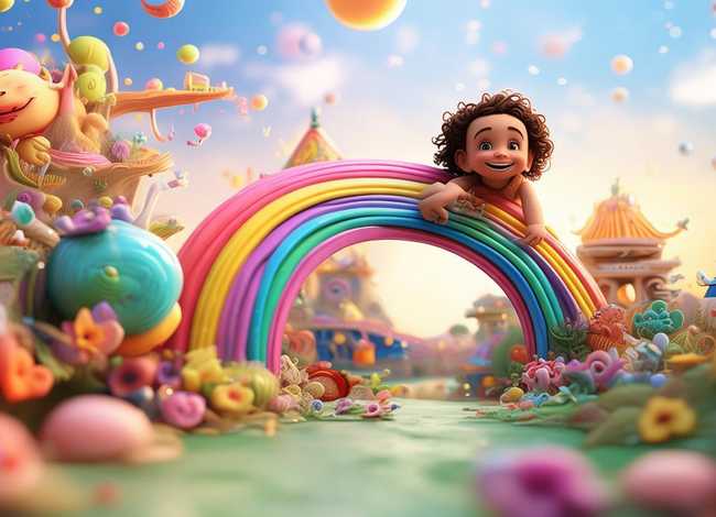 儿童自编故事插画，自编故事幼儿