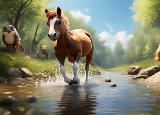 儿童故事小马过河的故事文字版、小马过河的故事 文字版