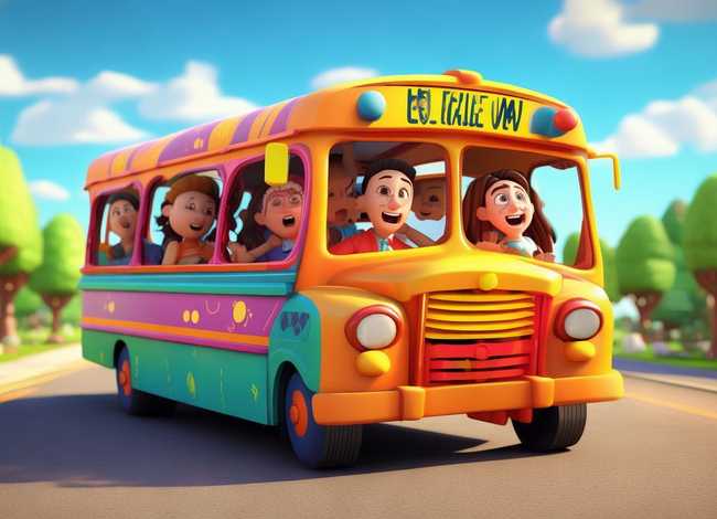 客车动画片儿 - 客车动画片儿歌视频